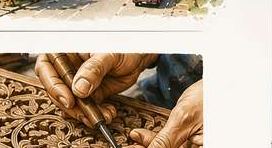 Saharanpur wood carving craft